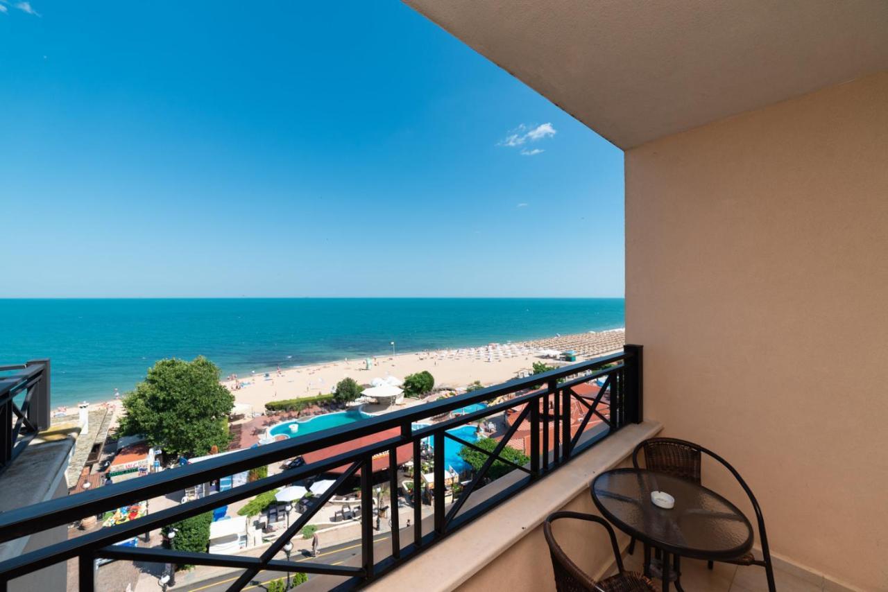 Admiral Amazing Sea View Lägenhet Golden Sands Exteriör bild